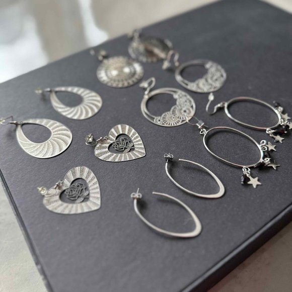 Bundle 6 earrings - Picture 2 of 2